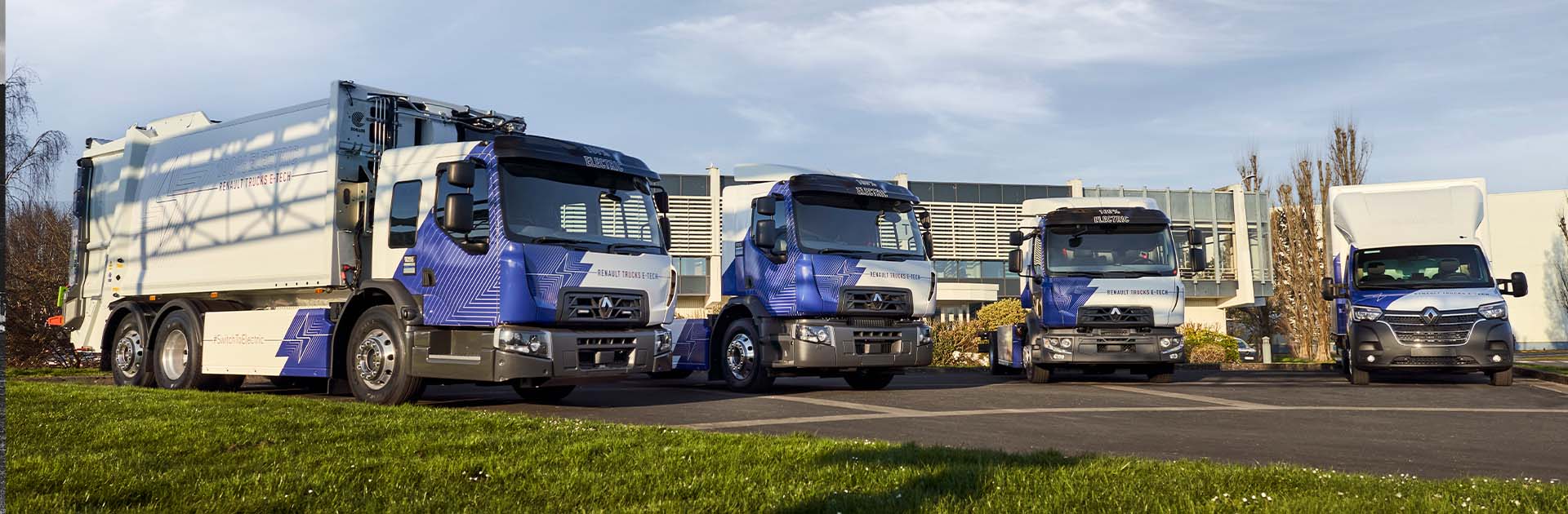 L'Offre Renault Trucks E-Tech, 100% électrique