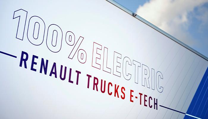 L'Offre Renault Trucks E-Tech, 100% électrique