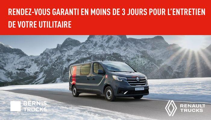 Entretien VU : votre rendez-vous garanti en 3 jours*