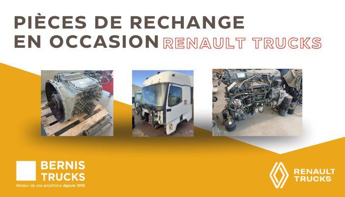 Des pièces de rechange d'occasion, c'est possible chez Bernis Trucks !